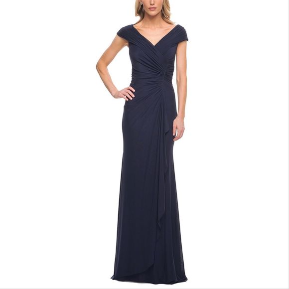 Blue La Femme Size 12 Straight dress